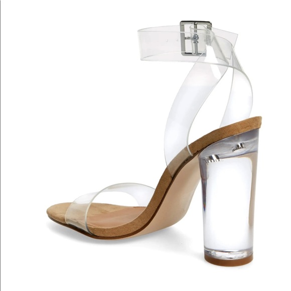 Steve Madden Clear Sandals - Picture 2 of 7